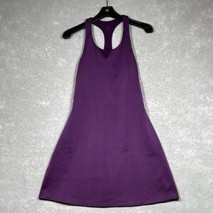 ALO Yoga Backless Racerback Dress — Purple